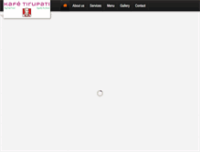 Tablet Screenshot of kafetirupati.com